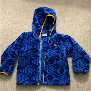 patagonia zip up fleece